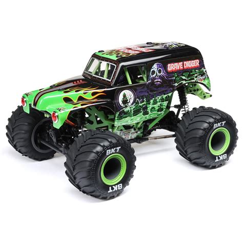 mini grave digger|losi 1 18 mini lmt.